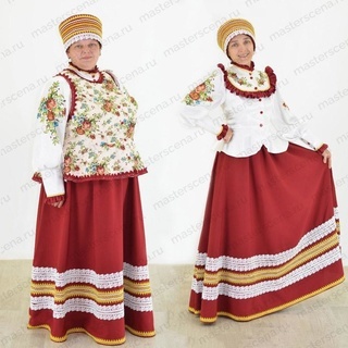 Женский казачий костюм  (С-308)
